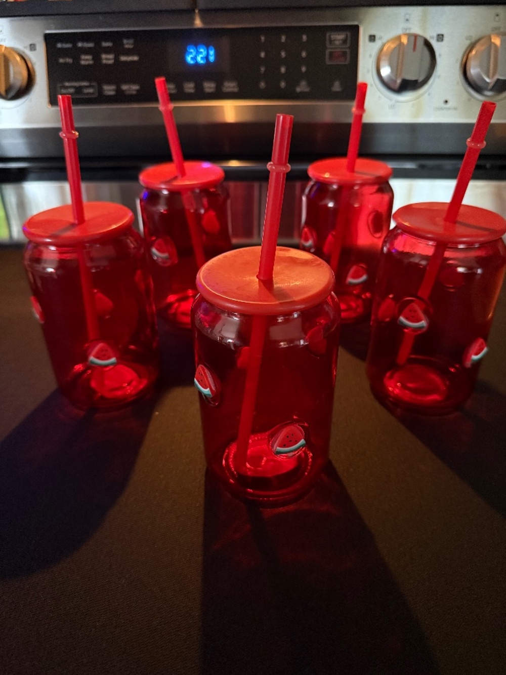 Viral Dollar Tree Watermelon Glasses